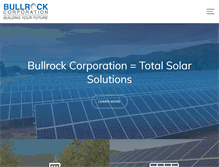 Tablet Screenshot of bullrockcorp.com